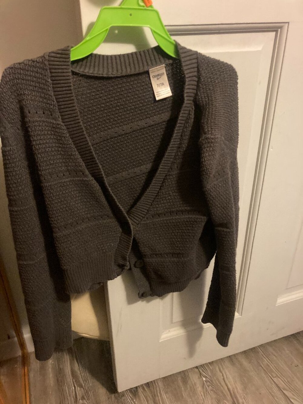 OshKosh B'Gosh Grey Cable Knit Cardigan